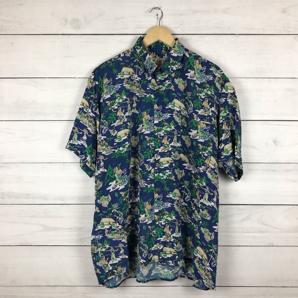Avanti Other - Vintage 1990s Avanti Silk Hawaiian Shirt